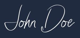Capture Signature John Doe