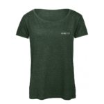TSHIRT FEMME FACE – 4 T-shirt odile femme de couleur vert