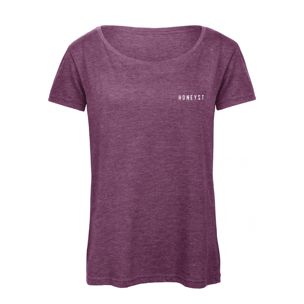 TSHIRT FEMME FACE – 5 T-shirt odile femme de couleur violet
